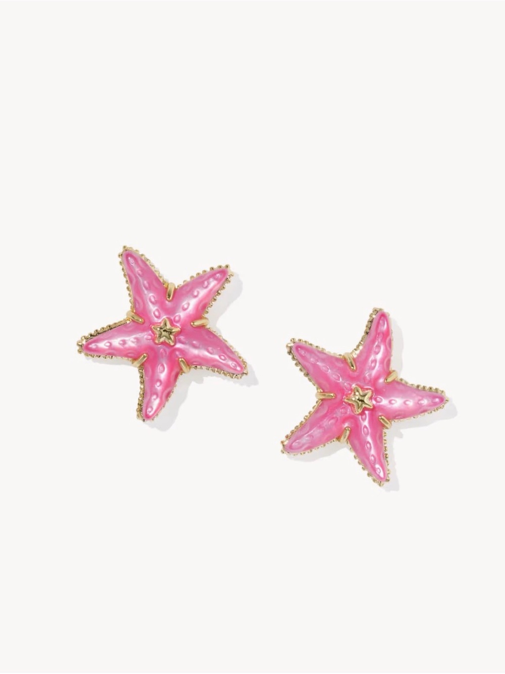 NWT Kendra Scott Parker Starfish Stud Earrings… Brand New